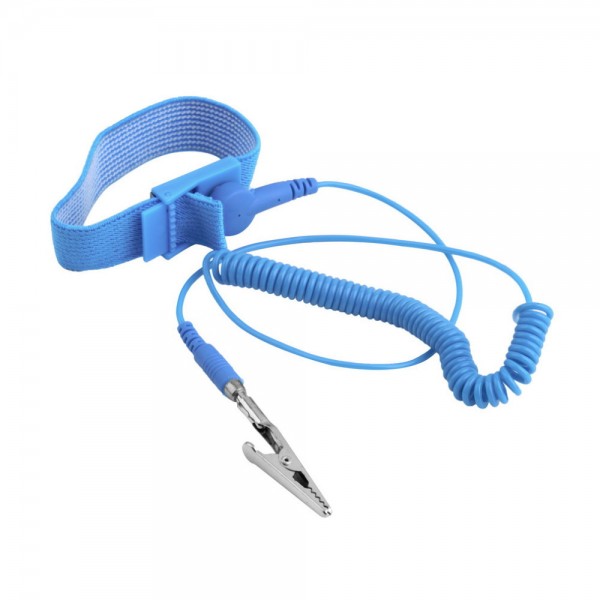SafeTech Guard: The Essential Antistatic Wrist Strap for PC Handling
